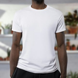 Ryt4Sj Men's Classic Crew Neck T-Shirt — Soft Cotton Everyday Tee